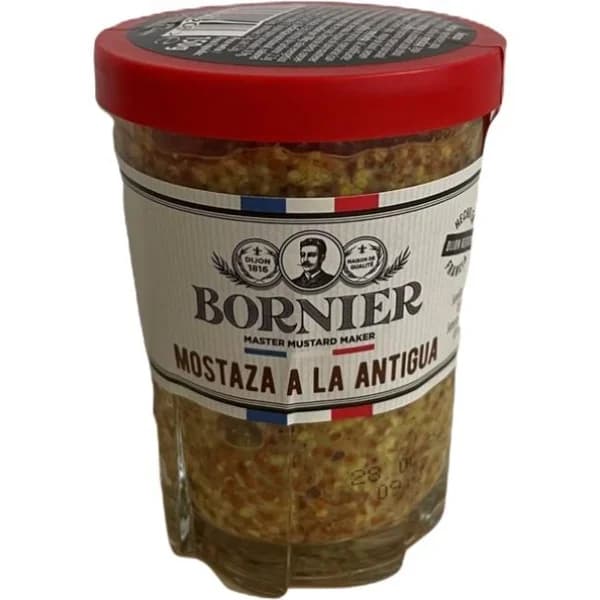 Mostaza en grano a la antigua BORNIER, frasco 150 g - 0.15 kg - Imagen del producto en Findit