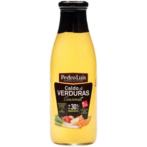Caldo de verduras PEDRO LUIS SELECCIÓN GOURMET, botella 750 ml - 0.75 l - Imagen del producto en Findit