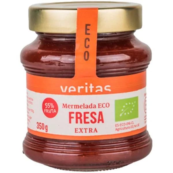 Mermelada de fresa eco VERITAS, 350 g - 0.35 kg - Imagen del producto en Findit