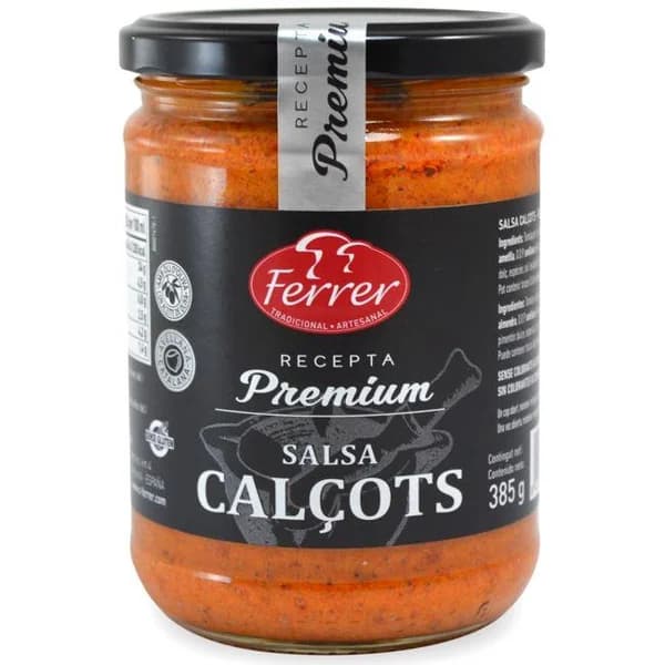 Salsa calçots premium FERRER, 385 g - 0.39 kg - Imagen del producto en Findit