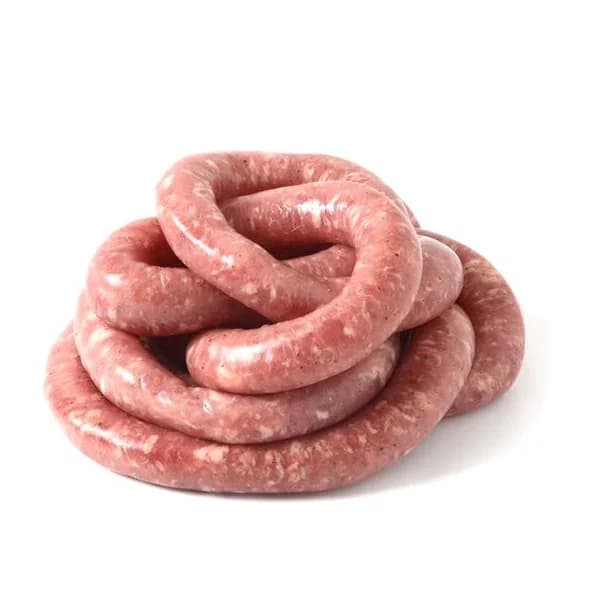 Salchicha de cerdo 85% duroc , al peso, compra mínima 500 g - 0.5 kg - Imagen del producto en Findit