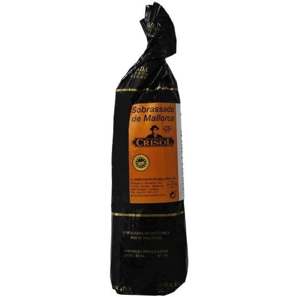 Sobrasada de Mallorca de Cerdo Negro CRISOL, al peso kg 100 g - 0.1 kg - Imagen del producto en Findit