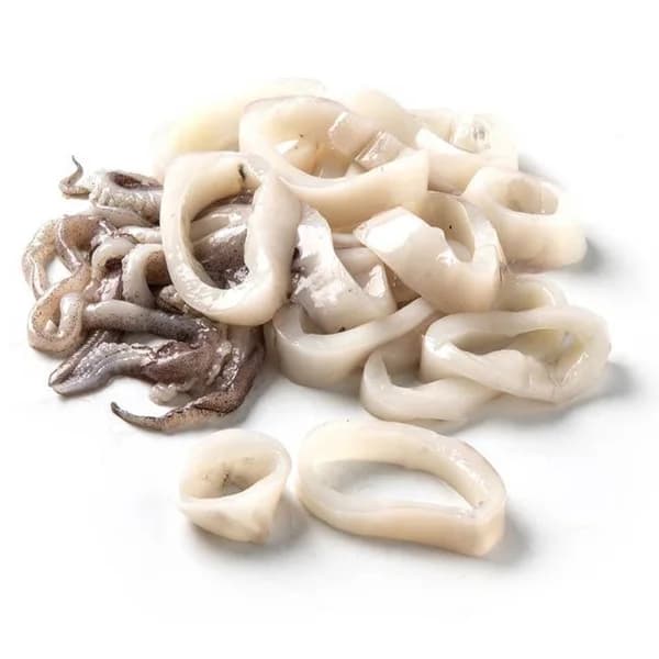 Calamar elaborado a rodajas, al peso compra mínima 600 g - 0.6 kg - Imagen del producto en Findit