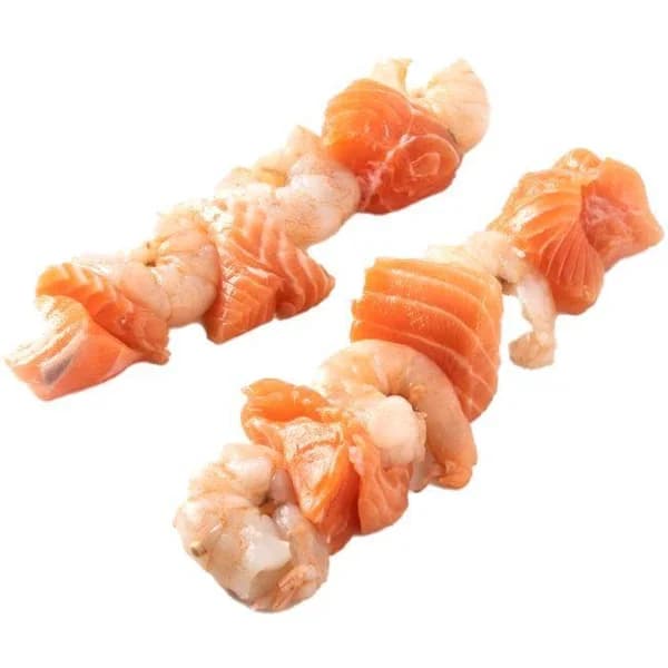 Brocheta de langostinos-salmón, unidad - 1 ud - Imagen del producto en Findit