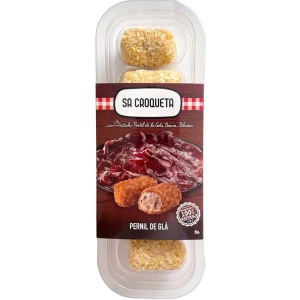 Croqueta de jamón de bellota SA CROQUETA, bandeja 168 g - 1 ud - Imagen del producto en Findit