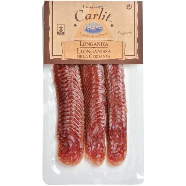 Longaniza payés lonchas CARLIT, 100 g - 0.1 kg - Imagen del producto en Findit