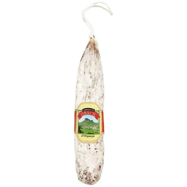 Longaniza extra OBACH, pieza 280 g - 0.28 kg - Imagen del producto en Findit