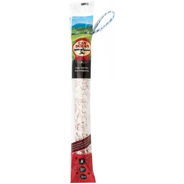 Fuet vic sin pimiento CAN DURAN, unidad 200 g - 1 ud - Imagen del producto en Findit