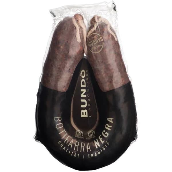 Butifarra negra BUNDO, pieza 290 g - 0.29 kg - Imagen del producto en Findit