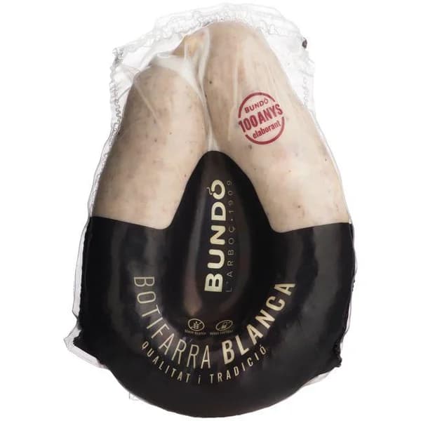Butifarra blanca BUNDO, pieza 290 g - 0.29 kg - Imagen del producto en Findit