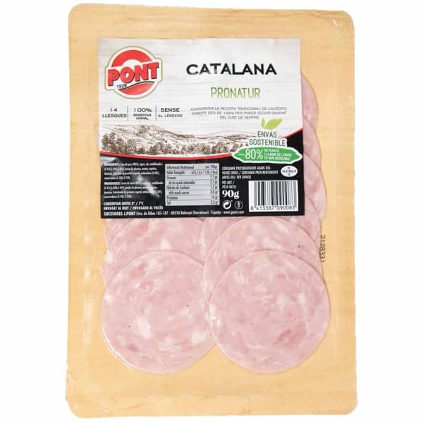 Catalana extra PONT, sobre 90 g - 0.09 kg - Imagen del producto en Findit