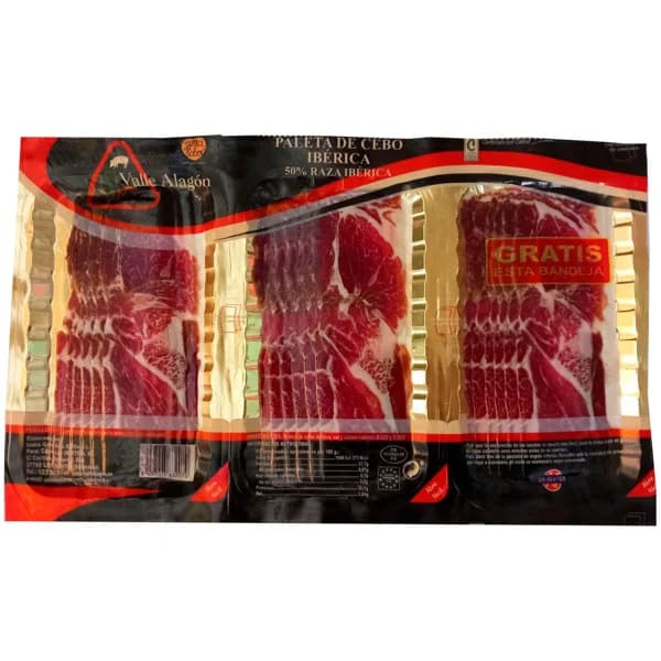 Paleta ibérica V. ALAGÓN, sobre 160+80 g - 0.08 kg - Imagen del producto en Findit