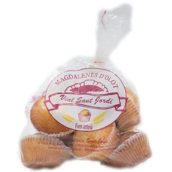 Magdalena de olot SANT JORDI, paquete 500 g - 0.5 kg - Imagen del producto en Findit