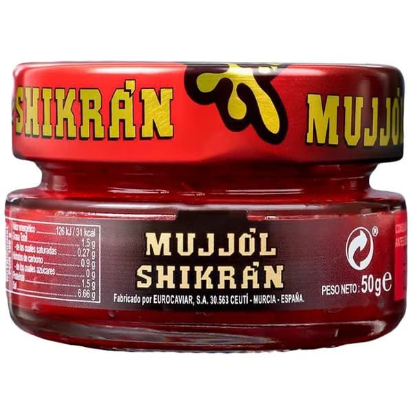 Mújol shikran rojo EUROCAVIAR, frasco 50 g - 0.05 kg - Imagen del producto en Findit