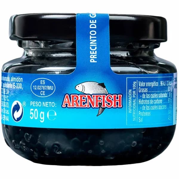 Arenfish negro tarro Eurocaviar 50g - 0.05 kg - Imagen del producto en Findit