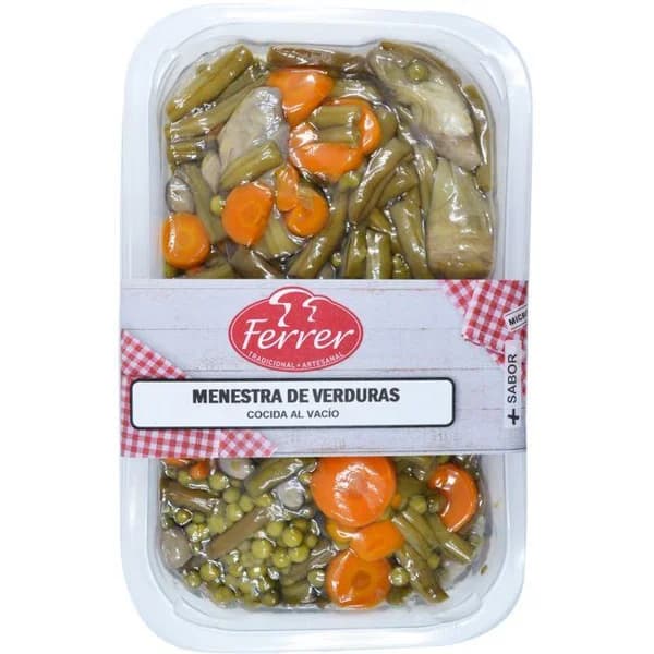 Menestra de verdura FERRER, 300 g - 1 ud - Imagen del producto en Findit