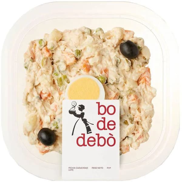 Ensaladilla rusa BO DE DEBO, bandeja 500 g - 0.5 kg - Imagen del producto en Findit