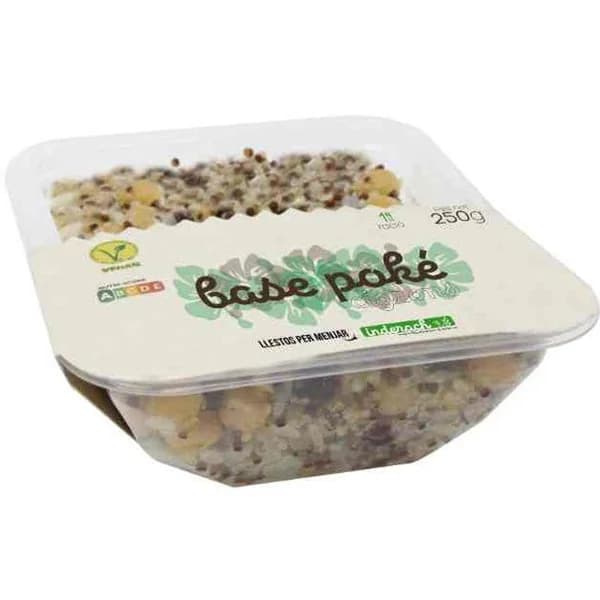 Base poké garbanzos INDERACH, bandeja 250g - 0.25 kg - Imagen del producto en Findit