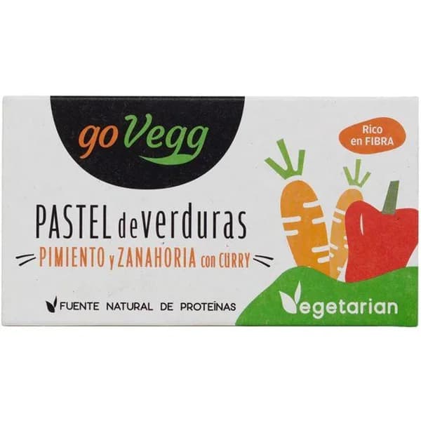 Pasta vegetal pimiento-zanahoria-curry STA TERESA, tarrina 175 g - 1 ud - Imagen del producto en Findit