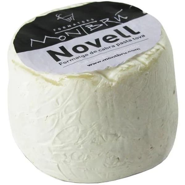 Queso Formatge de cabra Novell MONTBRÚ, pieza 260 g - 0.26 kg - Imagen del producto en Findit