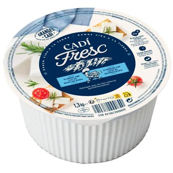 Fromatge fresc CADI, tarrina 250 g - 0.25 kg - Imagen del producto en Findit