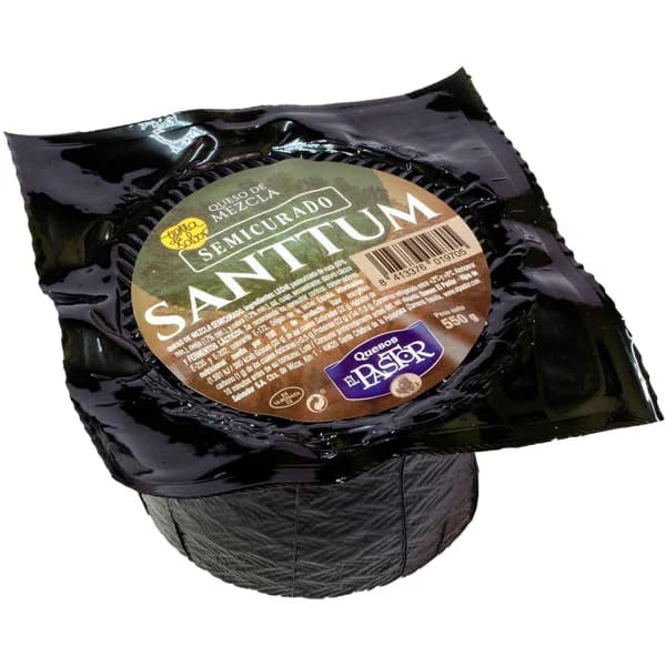 Queso mini santum semicurado mezcla EL PASTOR, 550 g - 1 ud - Imagen del producto en Findit