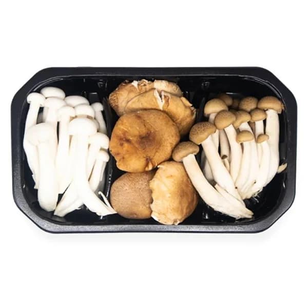 Surtido de mini setas PETRAS, bandeja 120 g - 0.12 kg - Imagen del producto en Findit