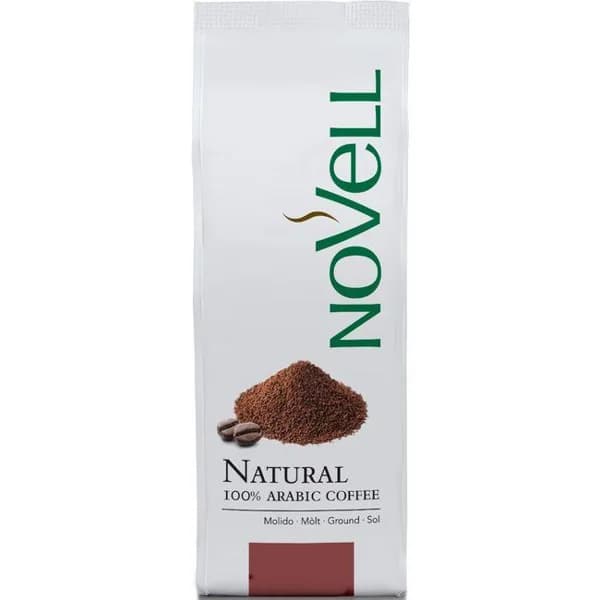 Café molido natural NOVELL, paquete 250 g - 0.25 kg - Imagen del producto en Findit