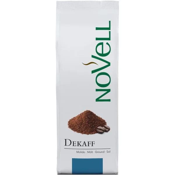 Café molido descafeinado NOVELL, paquete 250 g - 0.25 kg - Imagen del producto en Findit