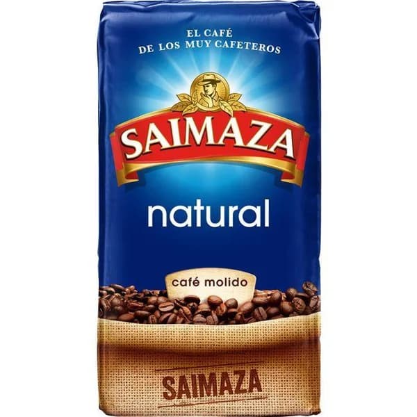 Café molido natural SAIMAZA, paquete 250 g - 0.25 kg - Imagen del producto en Findit