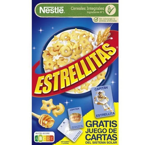 Cereales con miel NESTLÉ Estrellitas, caja 450 g - 0.45 kg - Imagen del producto en Findit