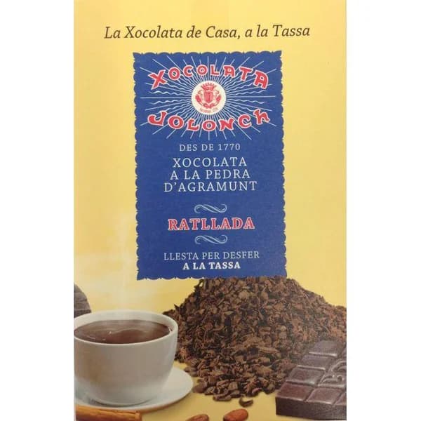 Chocolate rallado JOLONCH, tableta 300 g - 0.3 kg - Imagen del producto en Findit