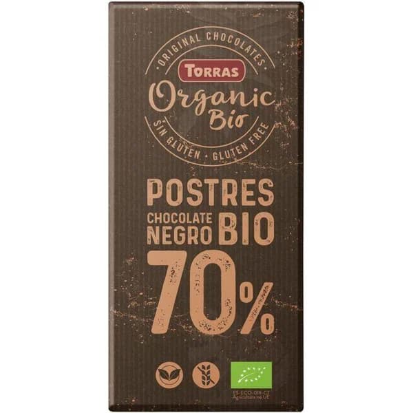Cobertura postres BIO 70% cacao TORRAS, 200 g - 0.2 kg - Imagen del producto en Findit