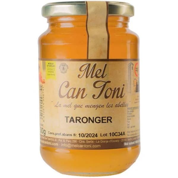 Miel de naranjo CAN TONI, frasco 500 g - 0.5 kg - Imagen del producto en Findit