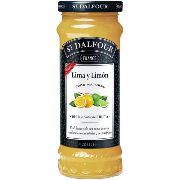 Rapsodia de frutas lima y limón ST DALFOUR, frasco 284 g - 0.28 kg - Imagen del producto en Findit