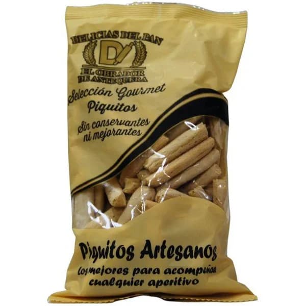 Picos artesanos EL OBRADOR DE ANTEQUERA, paquete 140 g - 0.14 kg - Imagen del producto en Findit