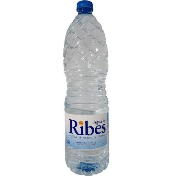 Agua mineral natural RIBES 1,5L - 1.5 l - Imagen del producto en Findit