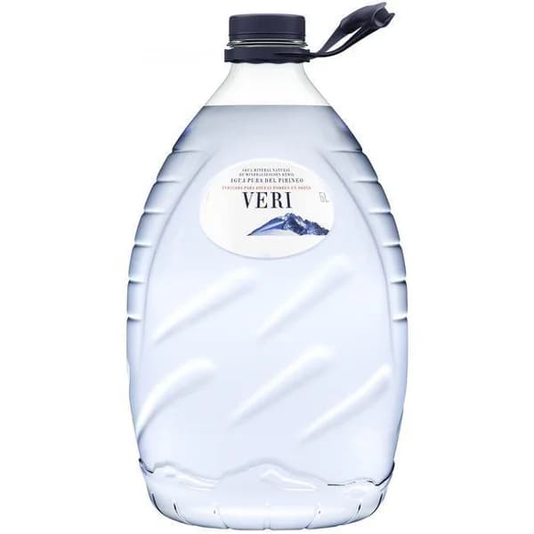Agua mineral del Pirineo VERI, garrafa 5 litos - 5 ud - Imagen del producto en Findit