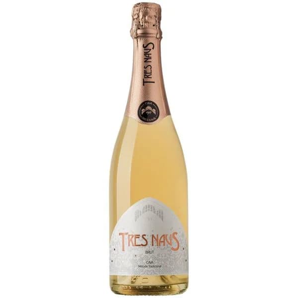 Cava brut rosado LES TRES NAUS 75cl - 0.75 l - Imagen del producto en Findit
