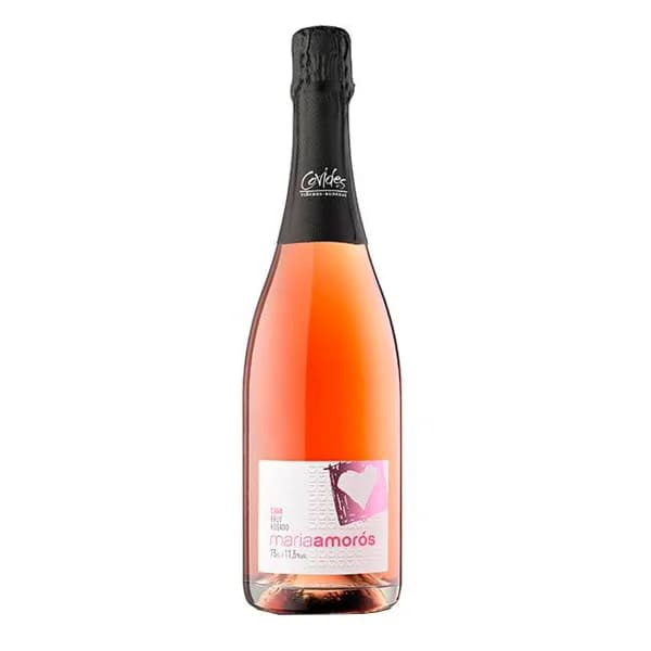 Cava brut rosado MARIA AMOROS, botella 75 cl - 0.75 l - Imagen del producto en Findit
