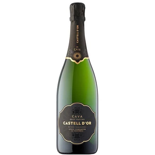 Cava brut nature CASTELL D'OR, botella 75 cl - 0.75 l - Imagen del producto en Findit