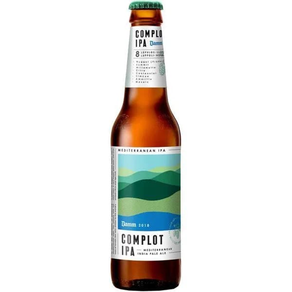 Cerveza Ipa COMPLOT, botellín 33 cl - 0.33 l - Imagen del producto en Findit