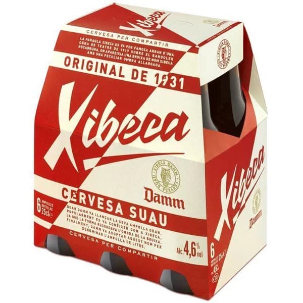 Cerveza XIBECA, pack 6x25 cl - 1.5 l - Imagen del producto en Findit