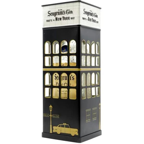 Ginebra SEAGRAMS, botella 70 cl + Lata - 1 ud - Imagen del producto en Findit