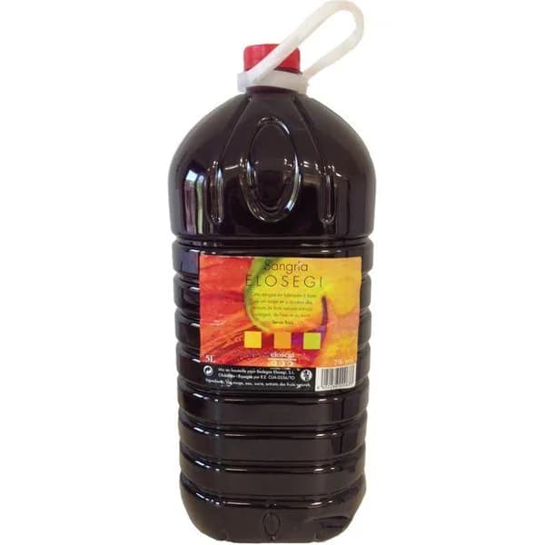Sangría ELOSEGI, garrafa 5 litros - 5 ud - Imagen del producto en Findit