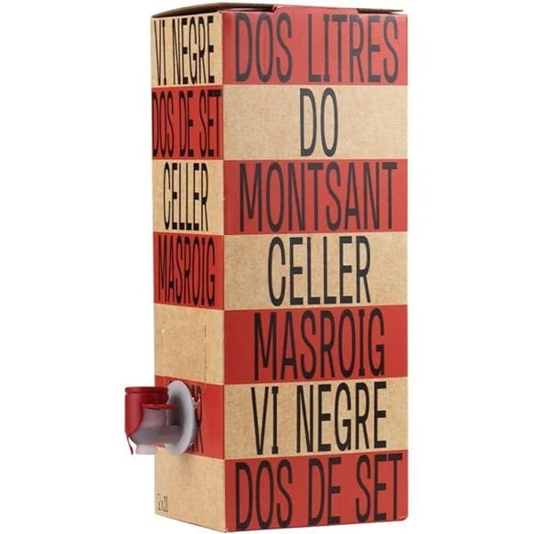 Vino tinto D.O. Montsant bag in box DOS DE SET 2l - 2 l - Imagen del producto en Findit