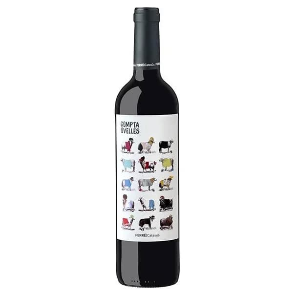 Vino Tinto Penedés COMPTAOVELLES, botella 75 cl - 0.75 l - Imagen del producto en Findit