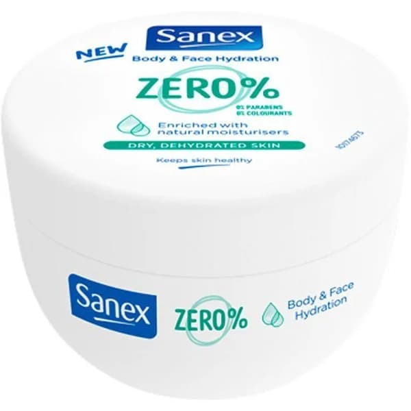 Loción corporal zero piel normal SANEX, tarro 250 ml - 0.25 l - Imagen del producto en Findit