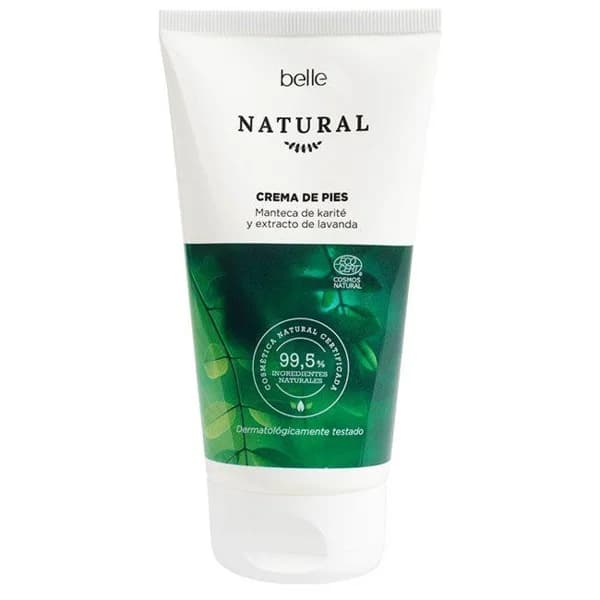 Crema para pies belle NATURAL, tubo 150 ml - 0.15 l - Imagen del producto en Findit