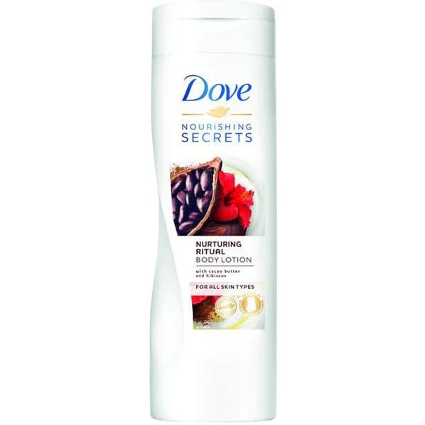 Loción corporal al cacao DOVE, bote 400 ml - 1 ud - Imagen del producto en Findit